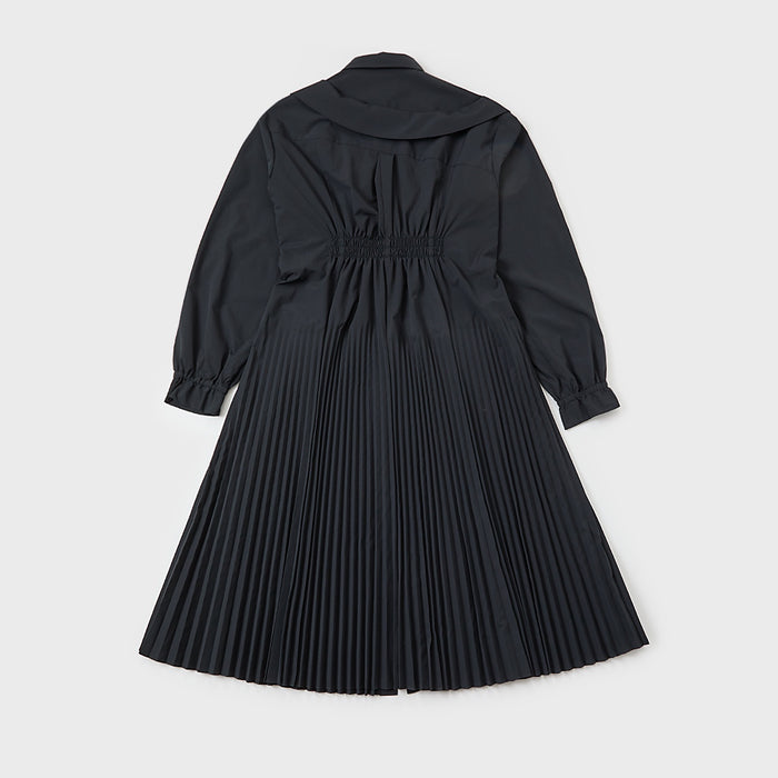 Layered pleats dress