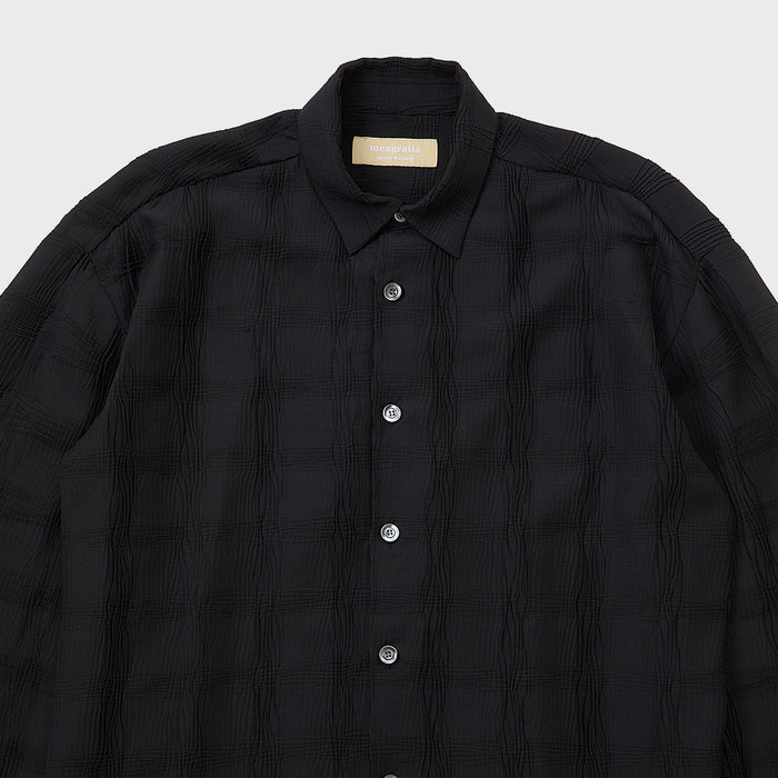 Wave Pleats Shirt