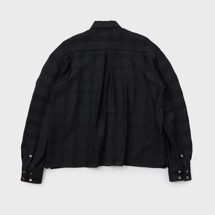 Wave Pleats Shirt