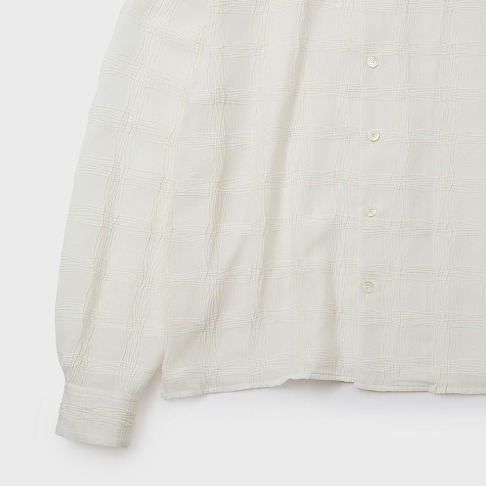 Wave Pleats Shirt