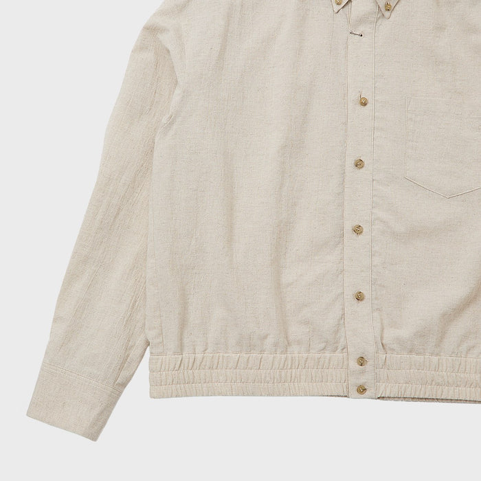 Cotton Linen Short Length Shirt