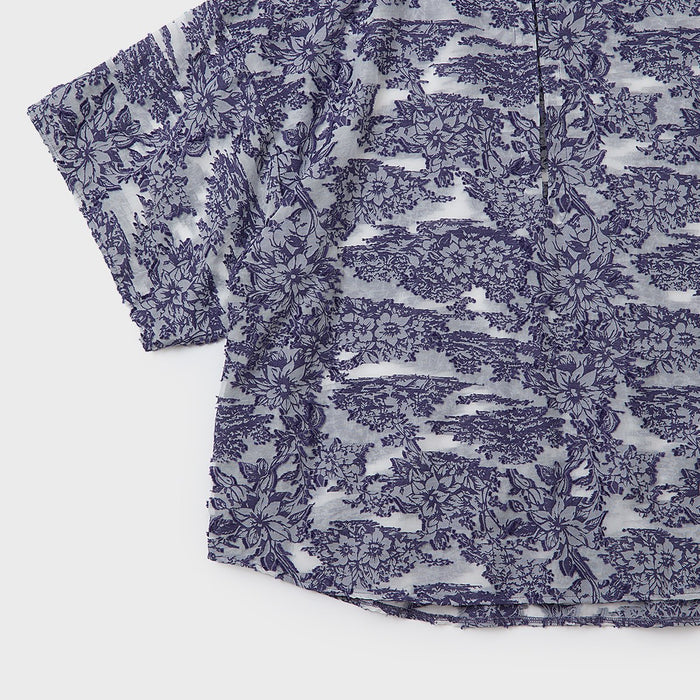 Cut Jacquard P/O Shirt