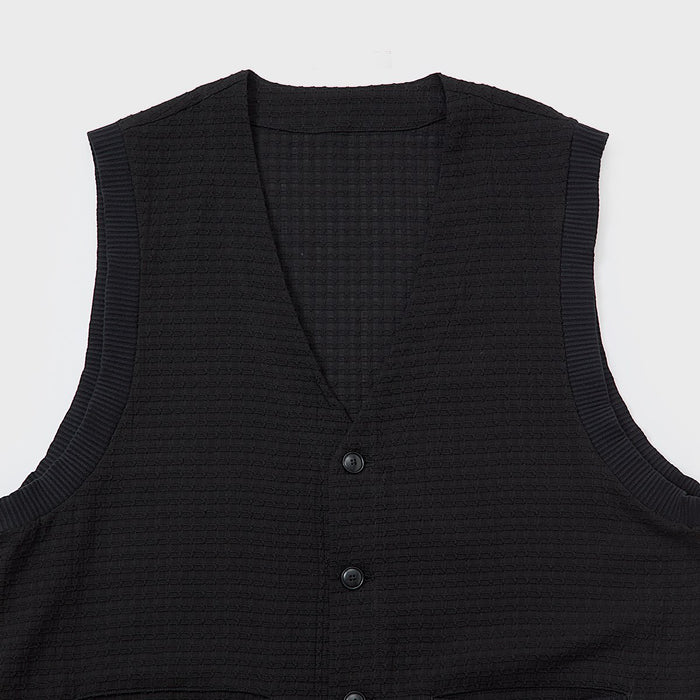 Dobby Waffle Vest