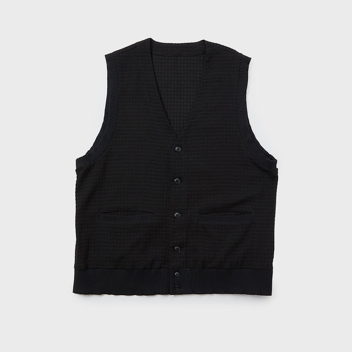 Dobby Waffle Vest