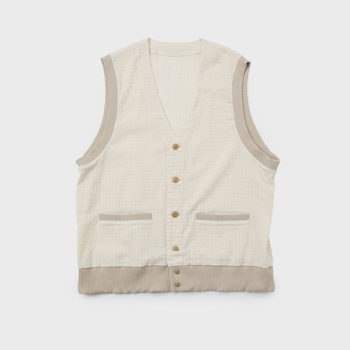 Dobby Waffle Vest