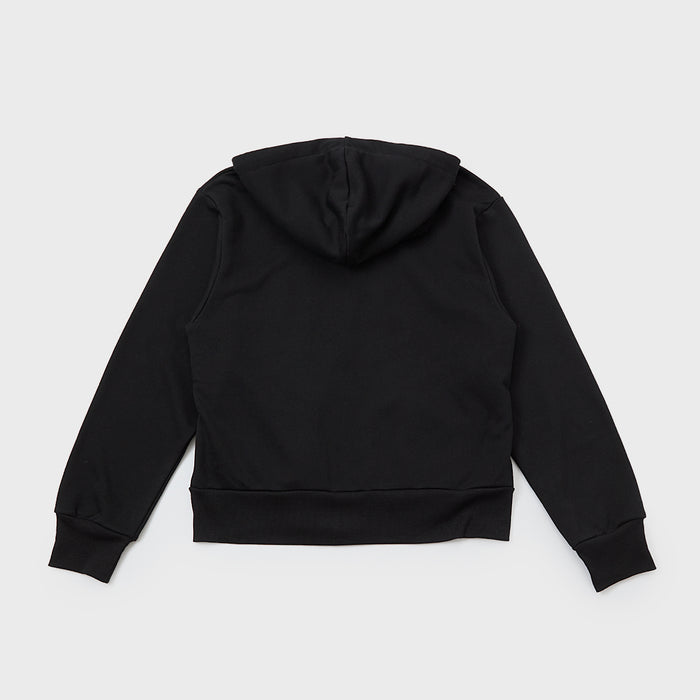 Embroidery Zip-up Hoodie