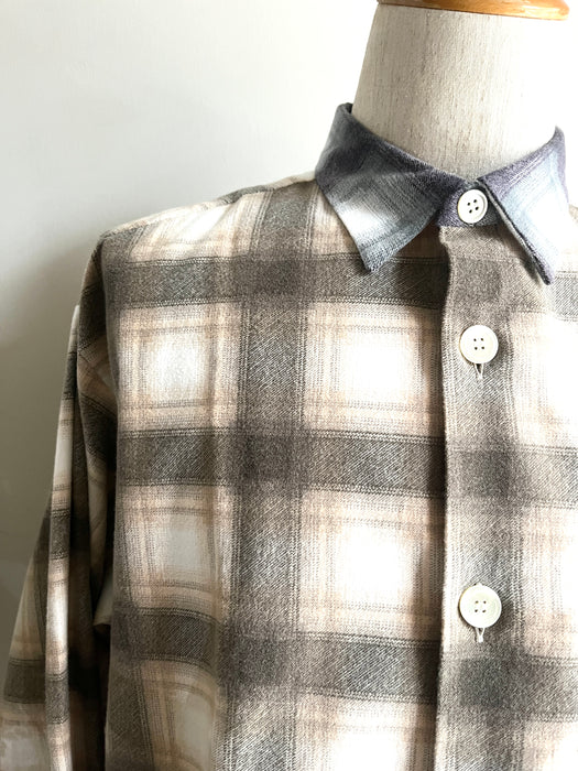 【LIMITED】Ombre Check Shirt