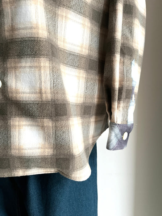 【LIMITED】Ombre Check Shirt