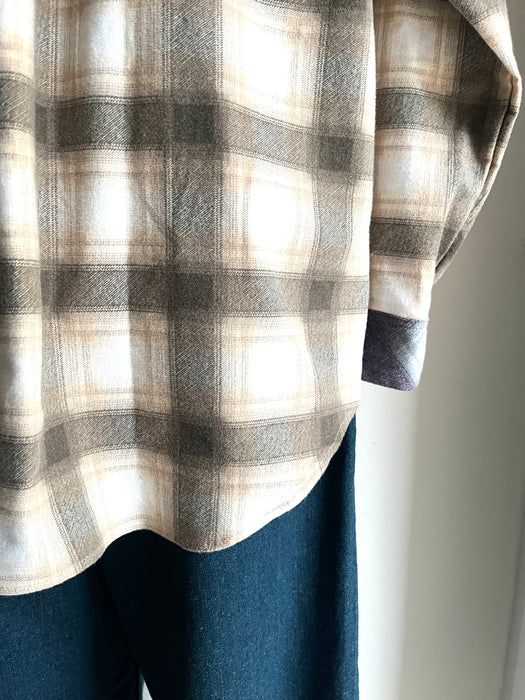 【LIMITED】Ombre Check Shirt