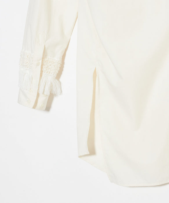 Fringe long shirt