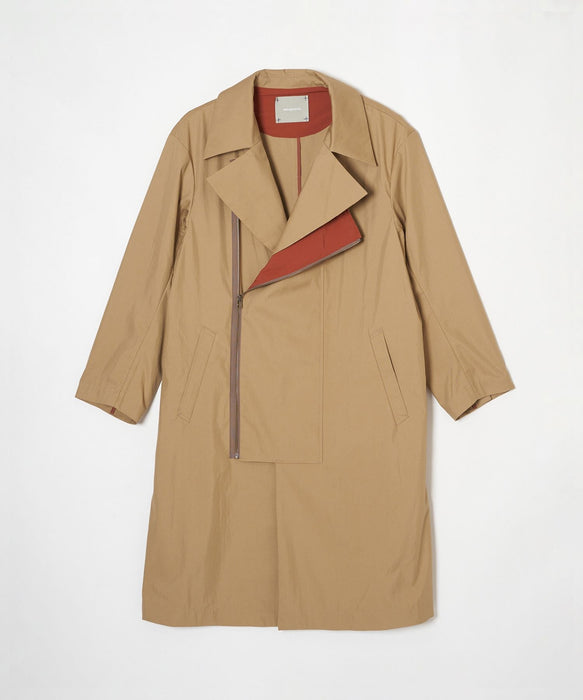 Nylon chesterfield coat
