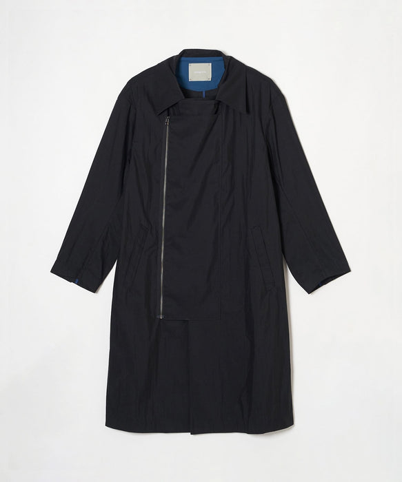 Nylon chesterfield coat